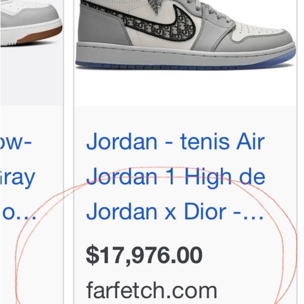 ATTENTION COLLECTOR’s!!! DIOR X AIRJORDAN - Picture 4 of 7